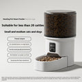 Automatic Pet Feeder 4L White Smart WIFI.