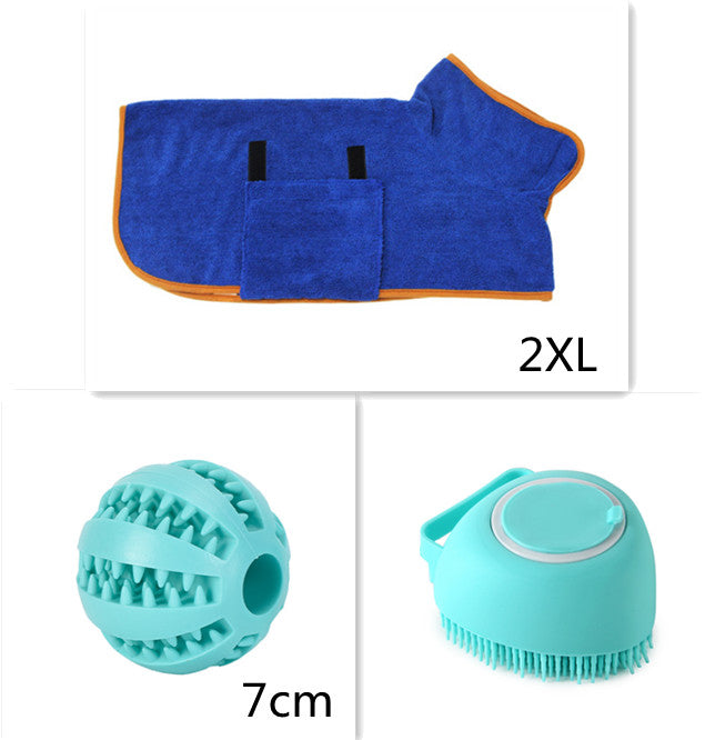 Soft Silicone Pet Grooming Brush with Built-In Shampoo Reservoir – Easy Bath & Skin Care