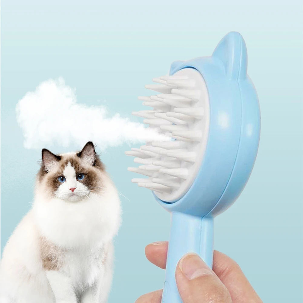 Steam Pet Grooming Brush