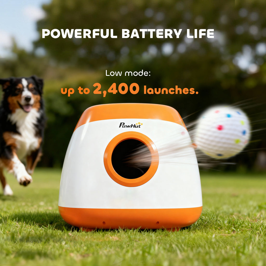 PawHut Automatic Dog Ball Launcher